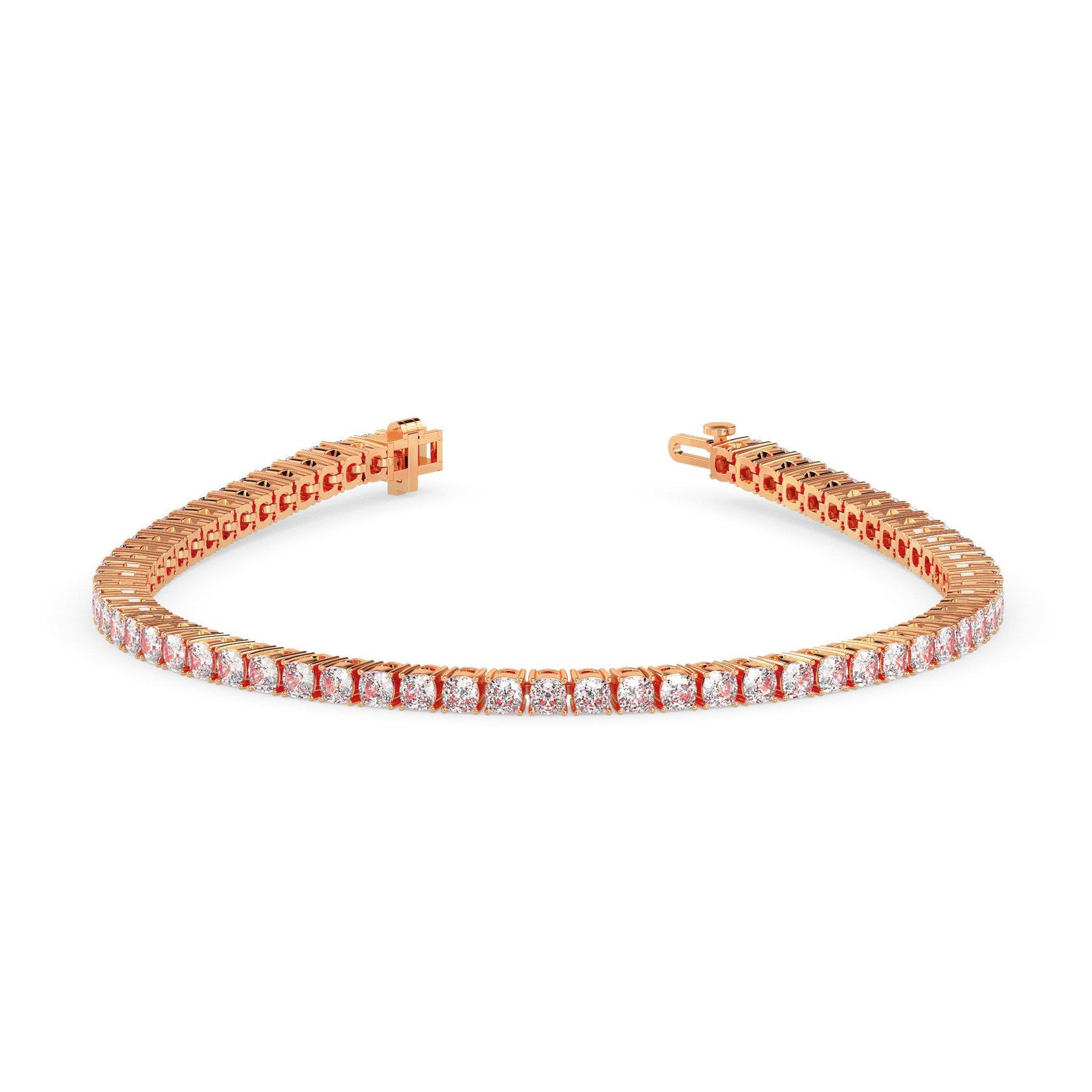 Cushion Tennis Bracelet